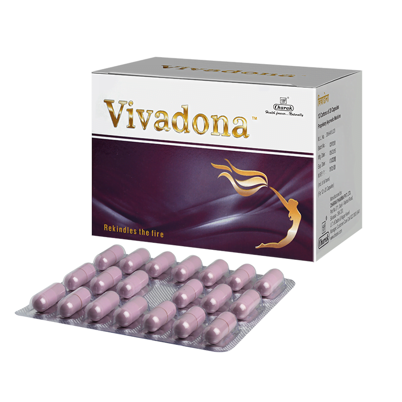 vivadona capsule 40caps upto 15% off Charak pharma mumbai